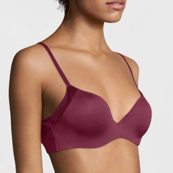 Maidenform Other - Wine Red Women's Smooth Finish Push-Up Bra